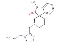 1-methyl-1'-[(1-propyl-1H-imidazol-2-yl)methyl]spiro[indole-3,3'-piperidin]-2(1H)-one