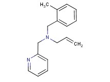N-(2-methylbenzyl)-N-(pyridin-2-ylmethyl)prop-2-en-1-amine