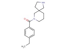 7-(4-ethylbenzoyl)-2,7-diazaspiro[4.5]decane hydrochloride