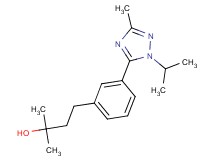 4-[3-(1-isopropyl-3-methyl-1H-1,2,4-triazol-5-yl)phenyl]-2-methylbutan-2-ol