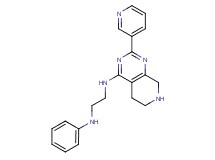 N-phenyl-N'-(2-pyridin-3-yl-5,6,7,8-tetrahydropyrido[3,4-d]pyrimidin-4-yl)ethane-1,2-diamine
