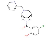 4-chloro-2-{[(1R*,5R*)-6-(2-pyridinylmethyl)-3,6-diazabicyclo[3.2.2]non-3-yl]carbonyl}phenol