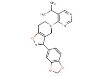 3-(1,3-benzodioxol-5-yl)-5-(5-isopropylpyrimidin-4-yl)-4,5,6,7-tetrahydroisoxazolo[4,5-c]pyridine