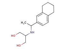 2-{[1-(5,6,7,8-tetrahydronaphthalen-2-yl)ethyl]amino}propane-1,3-diol