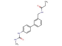N-[(4'-{[(methylamino)carbonyl]amino}biphenyl-3-yl)methyl]propanamide