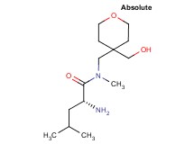 N~1~-{[4-(hydroxymethyl)tetrahydro-2H-pyran-4-yl]methyl}-N~1~-methyl-D-leucinamide