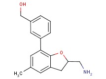 {3-[2-(aminomethyl)-5-methyl-2,3-dihydro-1-benzofuran-7-yl]phenyl}methanol