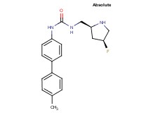 N-{[(2S,4S)-4-fluoro-2-pyrrolidinyl]methyl}-N'-(4'-methyl-4-biphenylyl)urea hydrochloride
