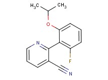 2-(2-fluoro-6-isopropoxyphenyl)nicotinonitrile