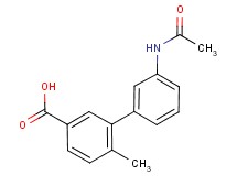 3'-(acetylamino)-6-methylbiphenyl-3-carboxylic acid