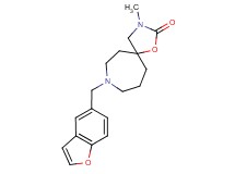 8-(1-benzofuran-5-ylmethyl)-3-methyl-1-oxa-3,8-diazaspiro[4.6]undecan-2-one