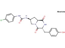 N-(4-chlorophenyl)-N'-[(3R,7S,8aS)-3-(4-hydroxybenzyl)-1,4-dioxooctahydropyrrolo[1,2-a]pyrazin-7-yl]urea