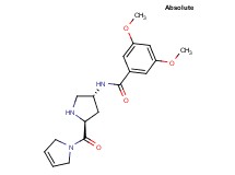 N-[(3R,5S)-5-(2,5-dihydro-1H-pyrrol-1-ylcarbonyl)pyrrolidin-3-yl]-3,5-dimethoxybenzamide