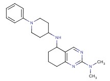 N~2~,N~2~-dimethyl-N~5~-(1-phenyl-4-piperidinyl)-5,6,7,8-tetrahydro-2,5-quinazolinediamine