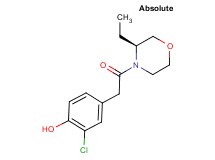 2-chloro-4-{2-[(3S)-3-ethylmorpholin-4-yl]-2-oxoethyl}phenol