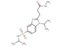 3-{1-isopropyl-5-[(isopropylamino)sulfonyl]-1H-benzimidazol-2-yl}-N-methylpropanamide