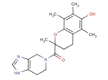 2,5,7,8-tetramethyl-2-(1,4,6,7-tetrahydro-5H-imidazo[4,5-c]pyridin-5-ylcarbonyl)chroman-6-ol