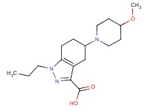 5-(4-methoxypiperidin-1-yl)-1-propyl-4,5,6,7-tetrahydro-1H-indazole-3-carboxylic acid