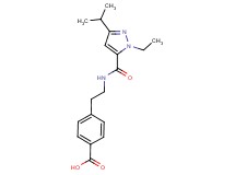 4-(2-{[(1-ethyl-3-isopropyl-1H-pyrazol-5-yl)carbonyl]amino}ethyl)benzoic acid