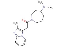 N,N-dimethyl-1-[(2-methylimidazo[1,2-a]pyridin-3-yl)acetyl]-4-azepanamine