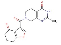 2-methyl-7-[(4-oxo-4,5,6,7-tetrahydro-1-benzofuran-3-yl)carbonyl]-5,6,7,8-tetrahydropyrido[3,4-d]pyrimidin-4(3H)-one
