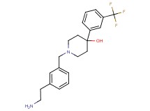 1-[3-(2-aminoethyl)benzyl]-4-[3-(trifluoromethyl)phenyl]-4-piperidinol dihydrochloride