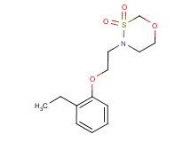 4-[2-(2-ethylphenoxy)ethyl]-1,3,4-oxathiazinane 3,3-dioxide