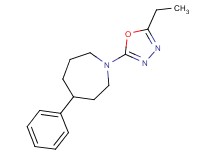 1-(5-ethyl-1,3,4-oxadiazol-2-yl)-4-phenylazepane