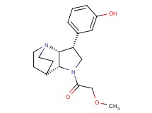 3-[(3R*,3aR*,7aR*)-1-(methoxyacetyl)octahydro-4,7-ethanopyrrolo[3,2-b]pyridin-3-yl]phenol