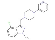 4-chloro-1-methyl-3-[(4-pyridin-3-ylpiperazin-1-yl)methyl]-1H-indazole