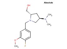 [(2S,4R)-4-(dimethylamino)-1-(4-fluoro-3-methoxybenzyl)pyrrolidin-2-yl]methanol