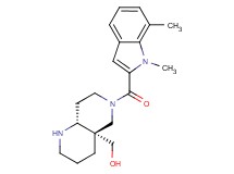 [rel-(4aS,8aR)-6-[(1,7-dimethyl-1H-indol-2-yl)carbonyl]octahydro-1,6-naphthyridin-4a(2H)-yl]methanol hydrochloride