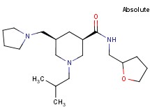 (3R,5R)-1-isobutyl-5-(1-pyrrolidinylmethyl)-N-(tetrahydro-2-furanylmethyl)-3-piperidinecarboxamide