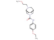 (1R*,5R*)-N-(4-ethoxyphenyl)-6-(2-methoxyethyl)-3,6-diazabicyclo[3.2.2]nonane-3-carboxamide