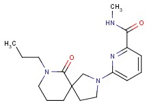 N-methyl-6-(6-oxo-7-propyl-2,7-diazaspiro[4.5]dec-2-yl)pyridine-2-carboxamide