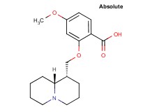 4-methoxy-2-[(1R,9aR)-octahydro-2H-quinolizin-1-ylmethoxy]benzoic acid