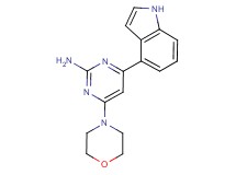 4-(1H-indol-4-yl)-6-morpholin-4-ylpyrimidin-2-amine