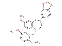 2-(1,3-benzodioxol-5-yl)-5-(2,5-dimethoxybenzyl)-8-methoxy-2,3,4,5-tetrahydro-1,5-benzothiazepine