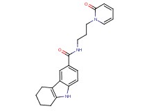N-[3-(2-oxopyridin-1(2H)-yl)propyl]-2,3,4,9-tetrahydro-1H-carbazole-6-carboxamide