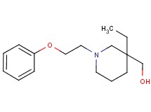 [3-ethyl-1-(2-phenoxyethyl)-3-piperidinyl]methanol