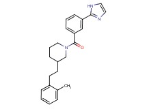 1-[3-(1H-imidazol-2-yl)benzoyl]-3-[2-(2-methylphenyl)ethyl]piperidine