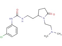 N-(3-chlorophenyl)-N'-(2-{1-[2-(dimethylamino)ethyl]-5-oxopyrrolidin-2-yl}ethyl)urea