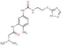N~2~,N~2~-dimethyl-N~1~-{2-methyl-5-[({[2-(1H-1,2,4-triazol-5-ylthio)ethyl]amino}carbonyl)amino]phenyl}glycinamide
