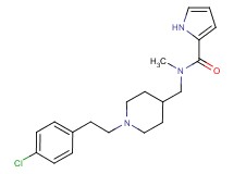 N-({1-[2-(4-chlorophenyl)ethyl]piperidin-4-yl}methyl)-N-methyl-1H-pyrrole-2-carboxamide