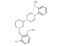 3-methoxy-2-({3-[4-(2-methoxyphenyl)-1-piperazinyl]-1-piperidinyl}methyl)phenol
