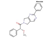 6-[(2R)-2-methoxy-2-phenylacetyl]-2-phenyl-6,7-dihydro-5H-pyrrolo[3,4-d]pyrimidine
