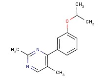 4-(3-isopropoxyphenyl)-2,5-dimethylpyrimidine