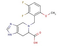5-(2,3-difluoro-6-methoxybenzyl)-4,5,6,7-tetrahydro-1H-imidazo[4,5-c]pyridine-6-carboxylic acid
