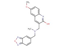 3-{[(2,1,3-benzoxadiazol-5-ylmethyl)(methyl)amino]methyl}-6-methoxy-2-quinolinol