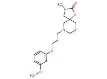 7-[3-(3-methoxyphenoxy)propyl]-3-methyl-1-oxa-3,7-diazaspiro[4.5]decan-2-one